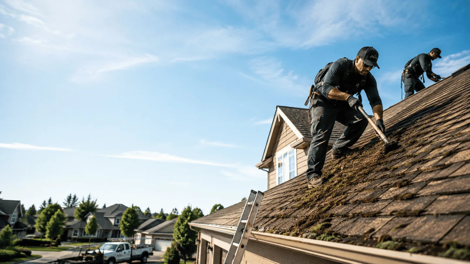 Roof Moss Removal in Onaway, MI near me